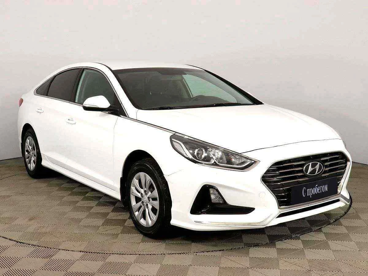 Hyundai Sonata, Белый, 2019, Автоматическая, 150 л.с., цена от 1 389 000 руб.