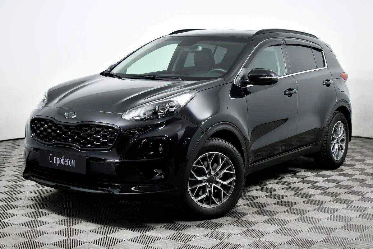 KIA Sportage, Черный, 2021, Автоматическая, 184 л.с., цена от 2 301 800 руб.