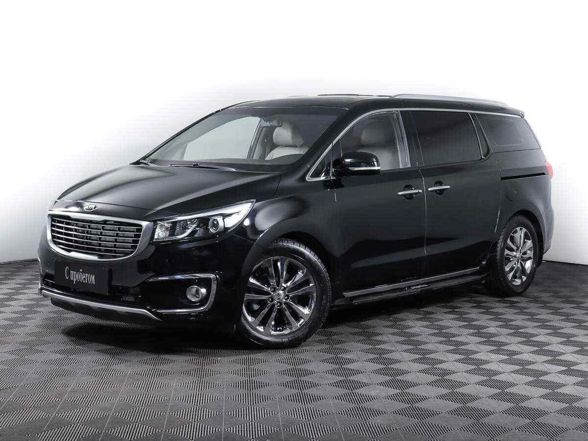 KIA Carnival, Черный, 2016, Автоматическая, 202 л.с., цена от 1 790 000 руб.