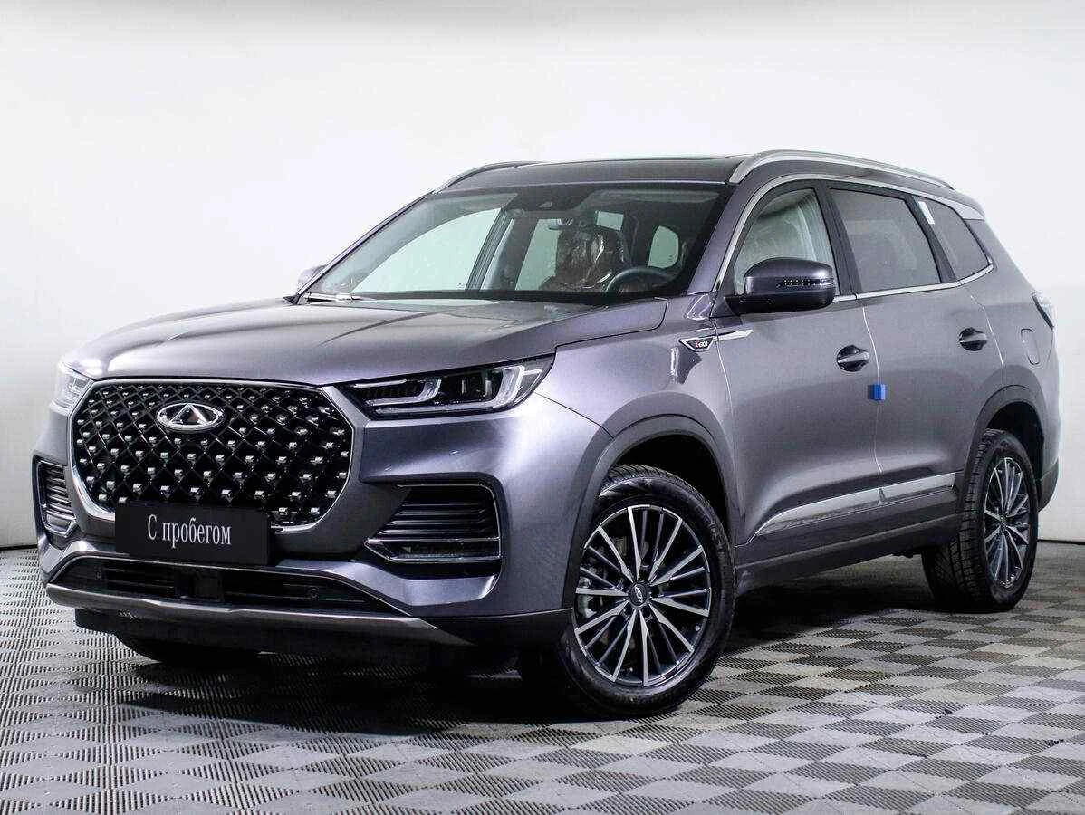 Chery Tiggo 8 Pro Max, Серый, 2022, Робот, 197 л.с., цена от 2 650 000 руб.