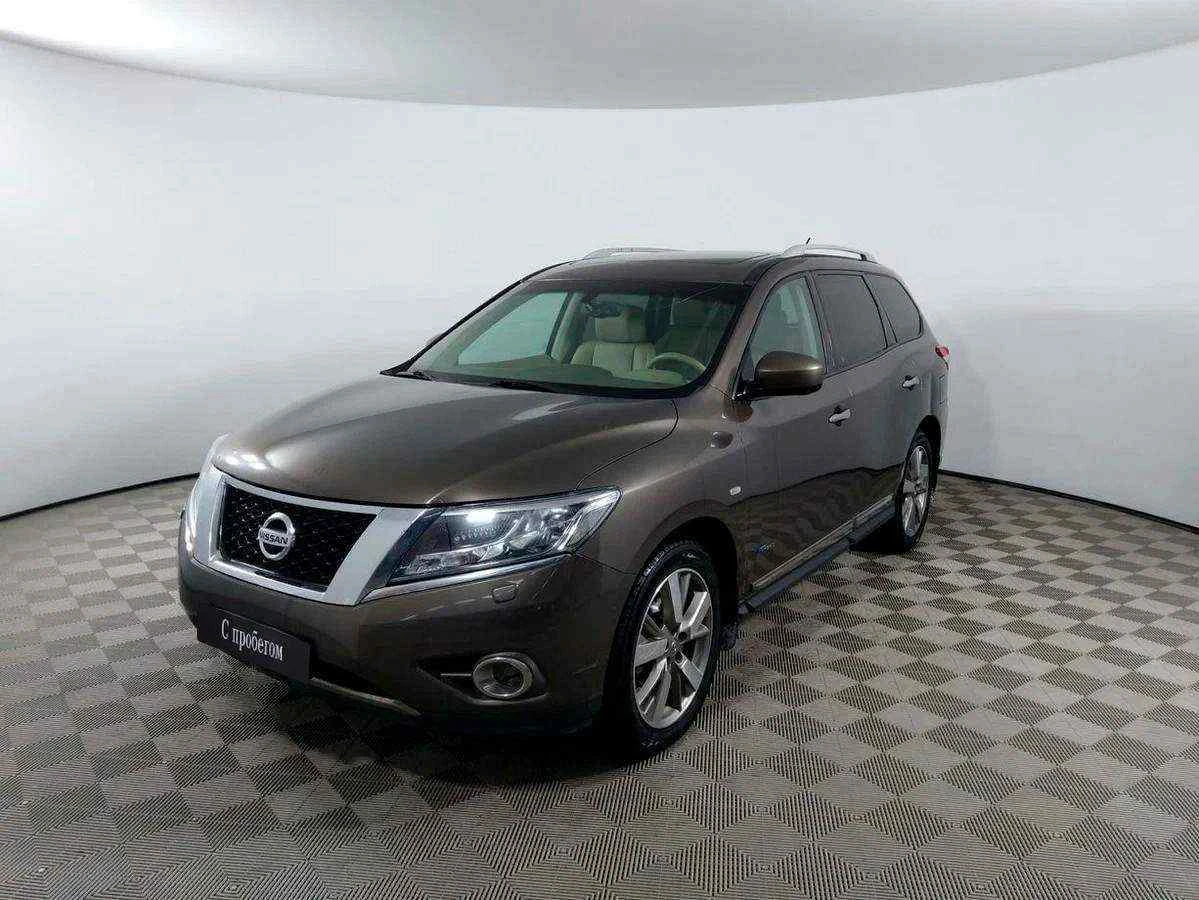 Nissan Pathfinder, Коричневый, 2014, Вариатор, 234 л.с., цена от 1 359 000 руб.