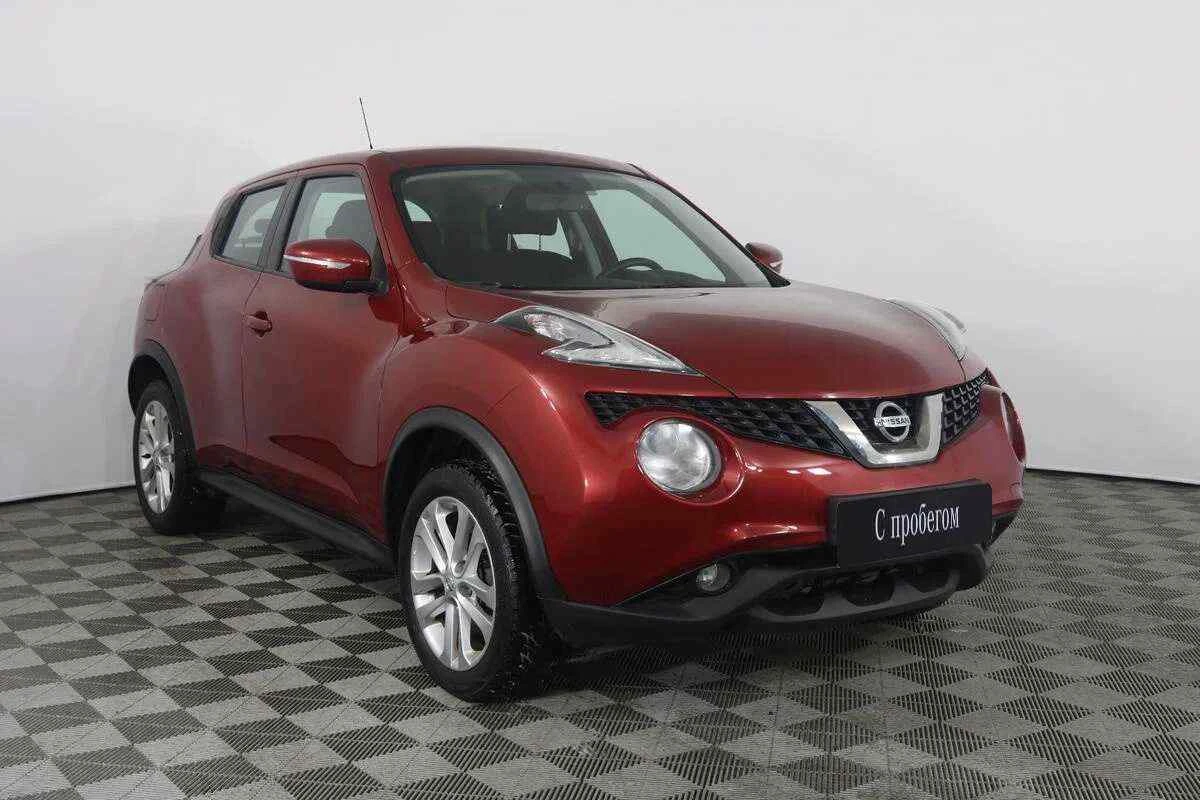 Nissan Juke, Красный, 2014, Вариатор, 117 л.с., цена от 789 500 руб.