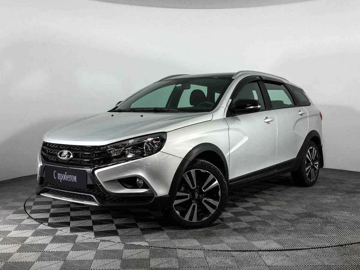 LADA Vesta SW Cross, Серебряный, 2021, Механическая, 106 л.с., цена от 990 000 руб.