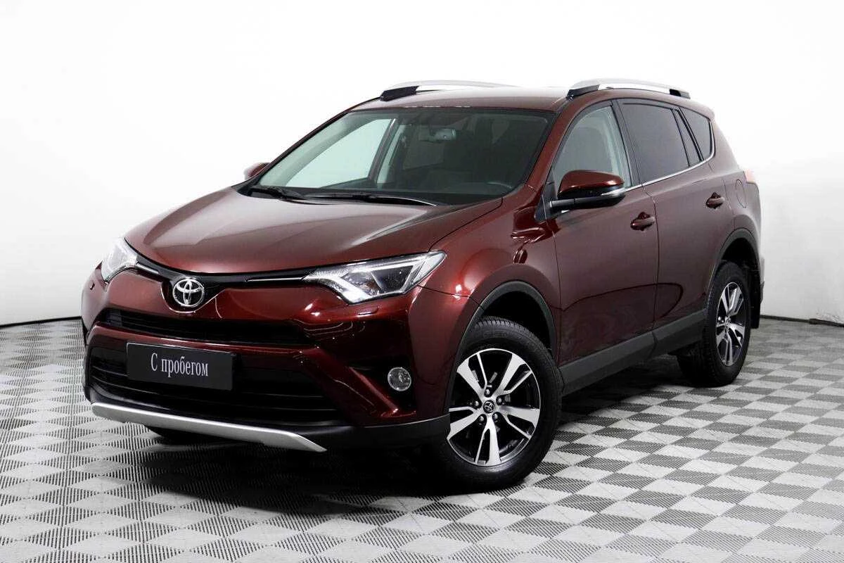 TOYOTA RAV4, Красный, 2017, Вариатор, 146 л.с., цена от 1 408 000 руб.