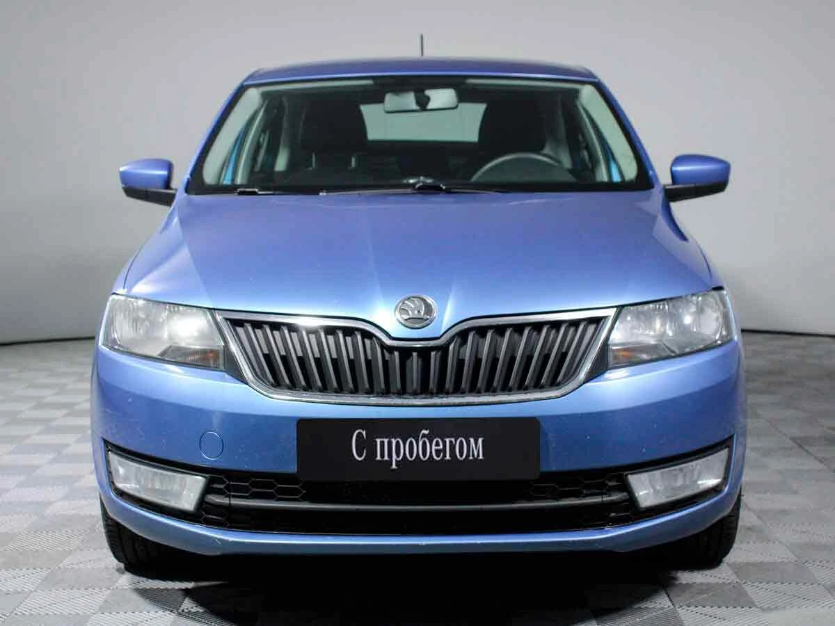 SKODA RAPID, Голубой, 2014, Автоматическая, 105 л.с., цена от 585 600 руб.