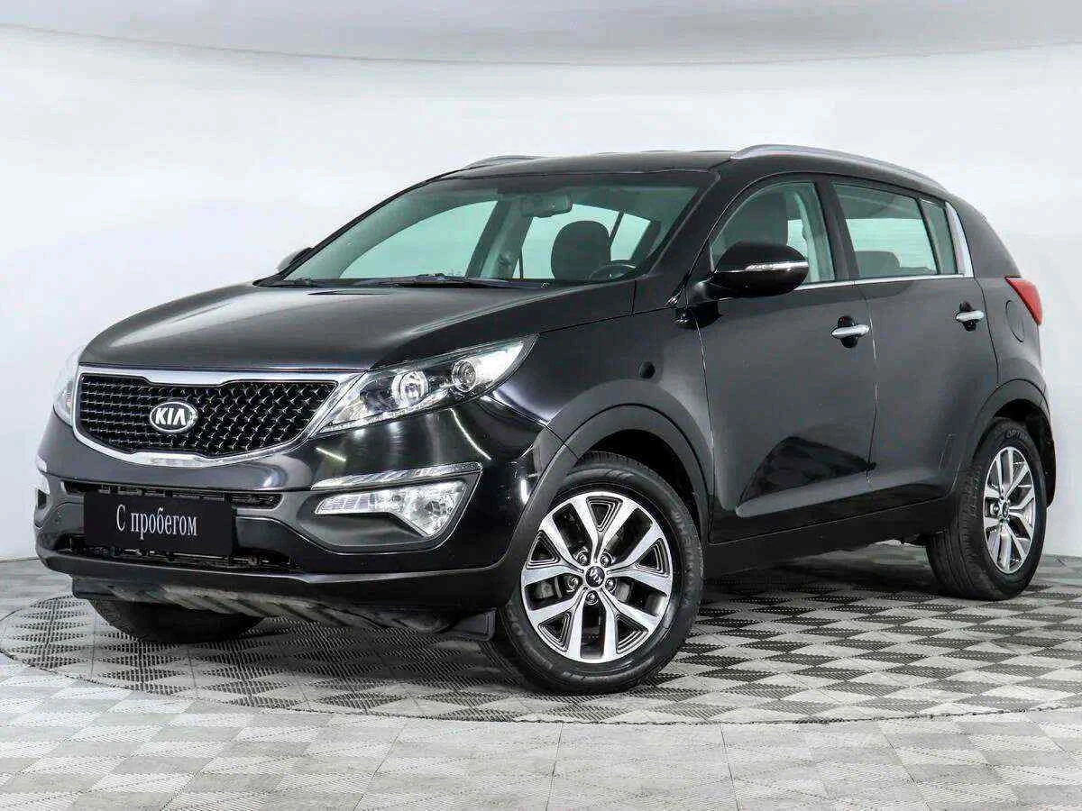 KIA Sportage, Черный, 2014, Автоматическая, 150 л.с., цена от 941 500 руб.