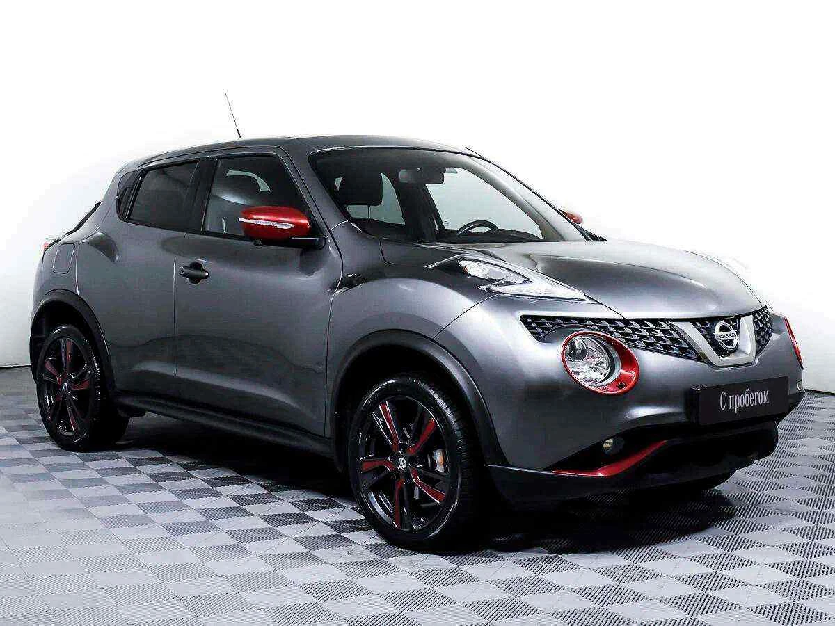 Nissan Juke, Серый, 2017, Вариатор, 117 л.с., цена от 1 219 500 руб.