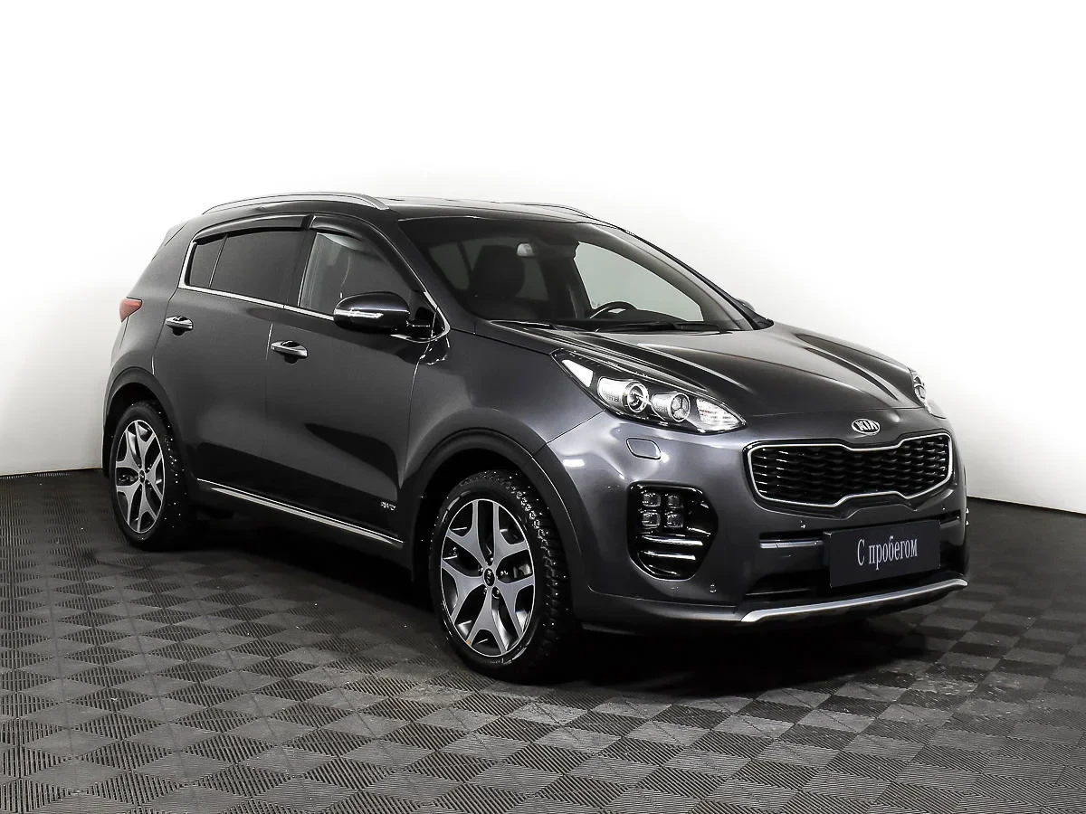 KIA Sportage, Серый, 2018, Робот, 177 л.с., цена от 1 633 000 руб.