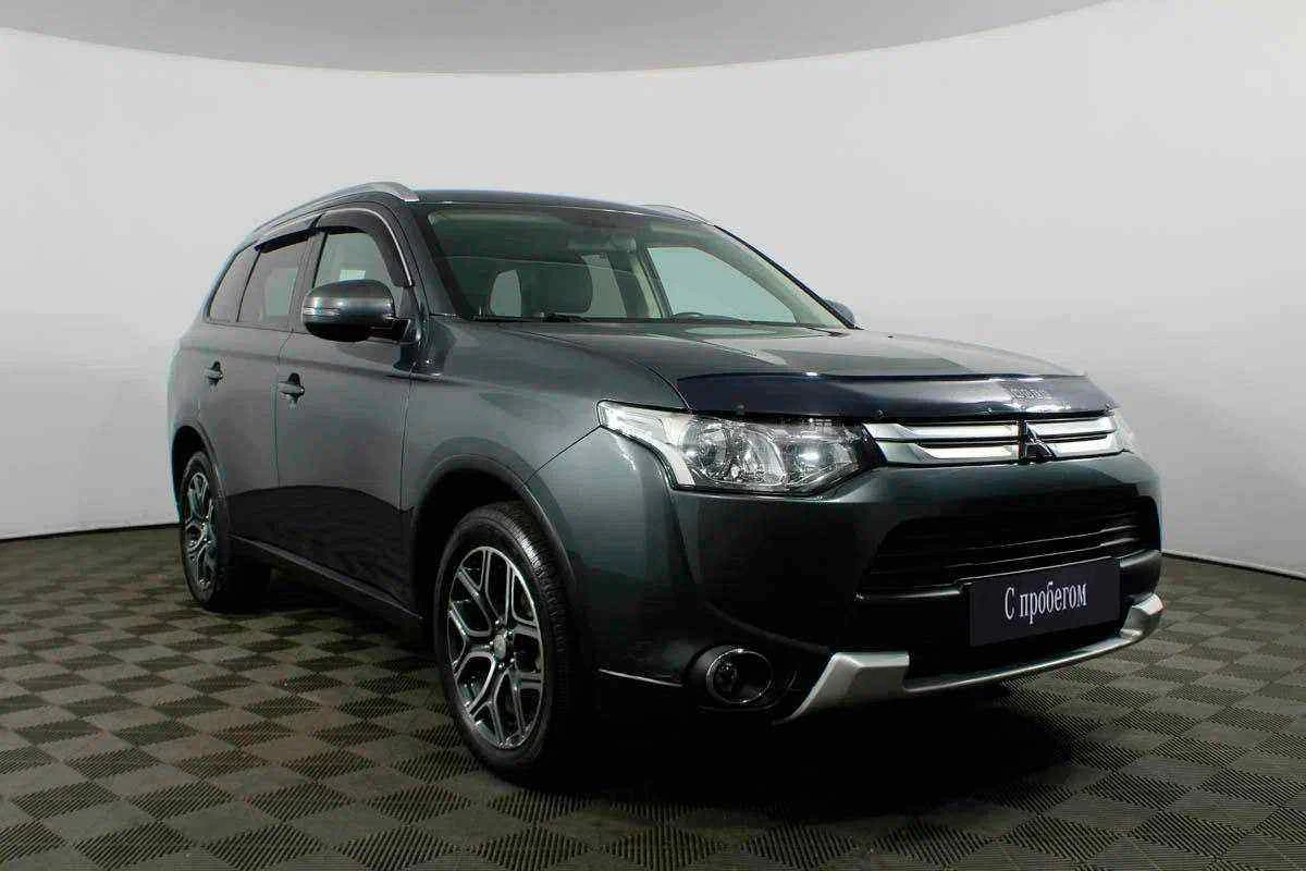 Mitsubishi Outlander, Серый, 2014, Вариатор, 167 л.с., цена от 1 081 000 руб.
