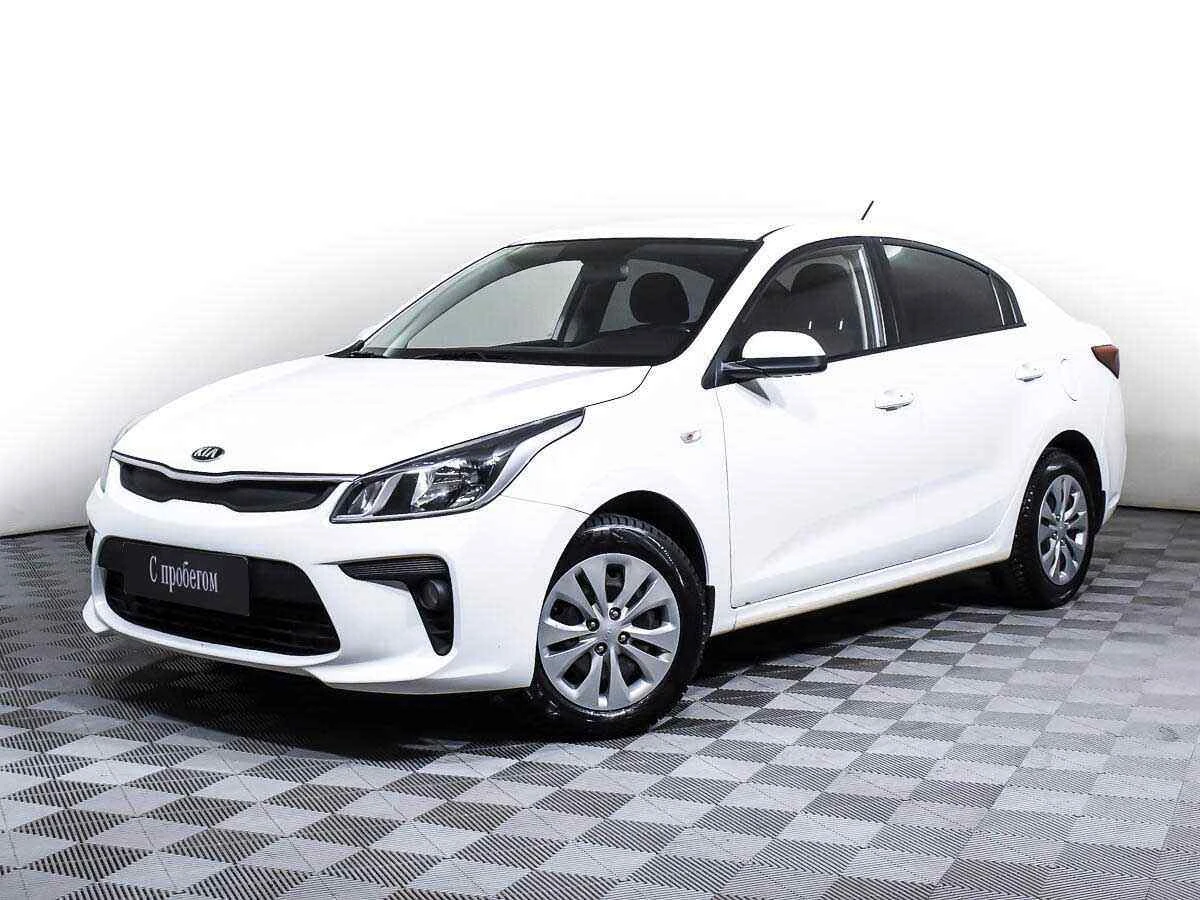 KIA Rio, Белый, 2018, Автоматическая, 100 л.с., цена от 755 000 руб.