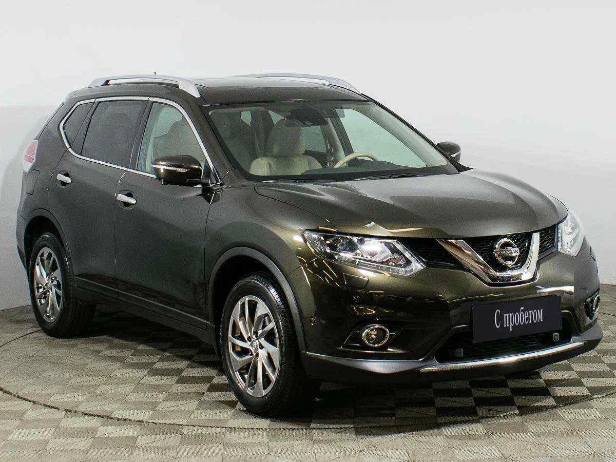 Nissan X-Trail, Зеленый, 2015, Вариатор, 171 л.с., цена от 1 339 000 руб.
