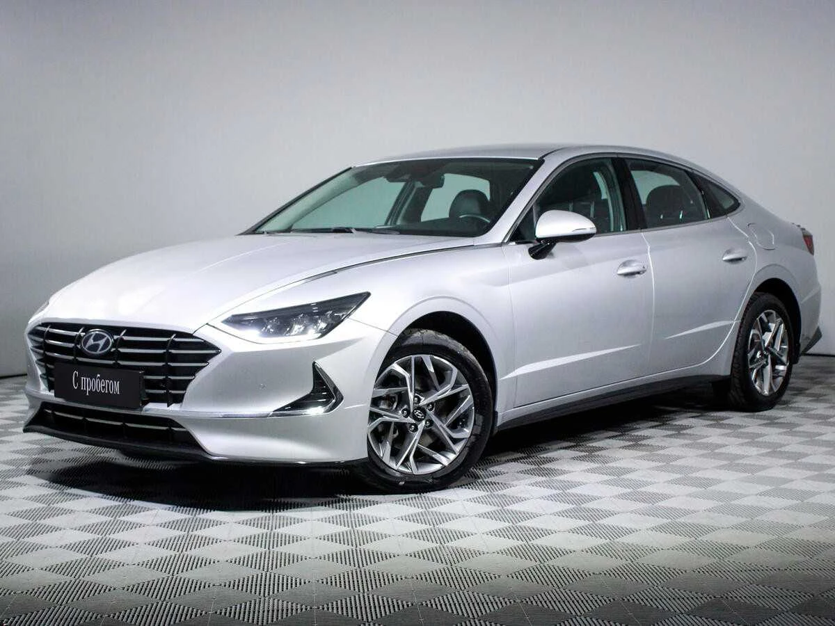 HYUNDAI SONATA, Серебряный, 2021, Автоматическая, 180 л.с., цена от 1 904 000 руб.