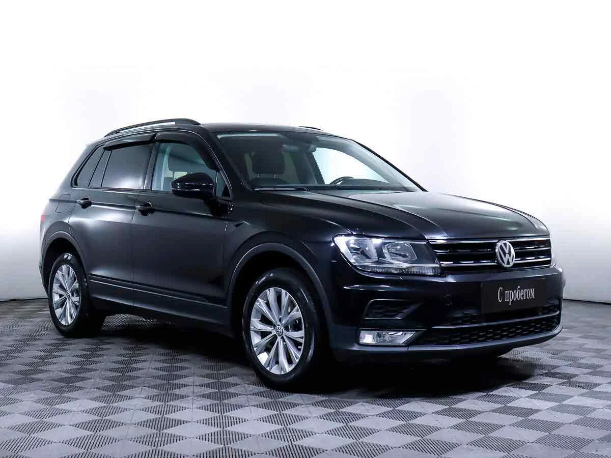 VOLKSWAGEN TIGUAN, Черный, 2017, Робот, 125 л.с., цена от 1 049 600 руб.