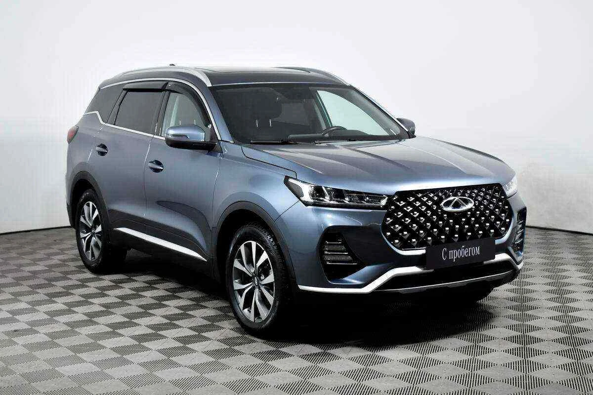 Chery Tiggo 7 Pro, Серый, 2021, Вариатор, 147 л.с., цена от 1 442 200 руб.