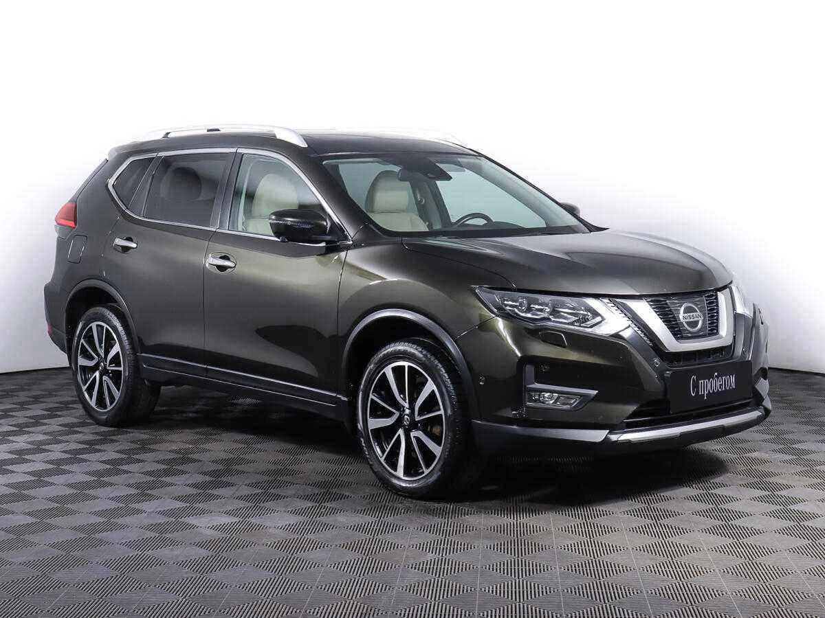 Nissan X-Trail, Зеленый, 2019, Вариатор, 171 л.с., цена от 1 757 000 руб.