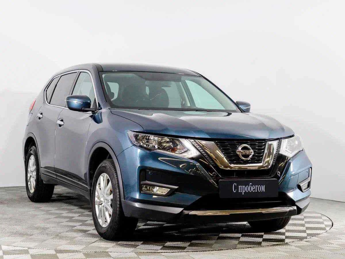 Nissan X-Trail, Голубой, 2018, Вариатор, 144 л.с., цена от 1 622 000 руб.