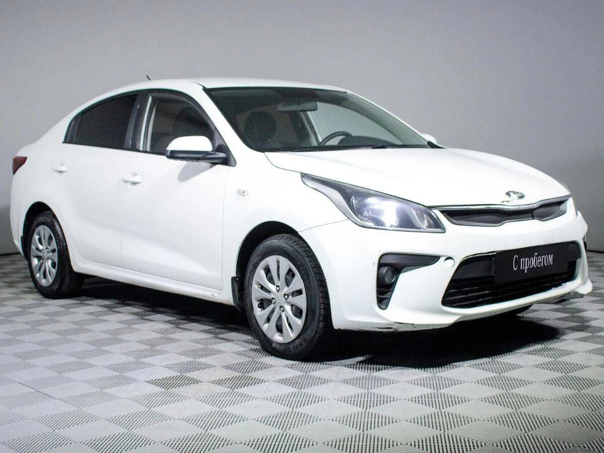 KIA RIO, Белый, 2017, Автоматическая, 123 л.с., цена от 672 000 руб.