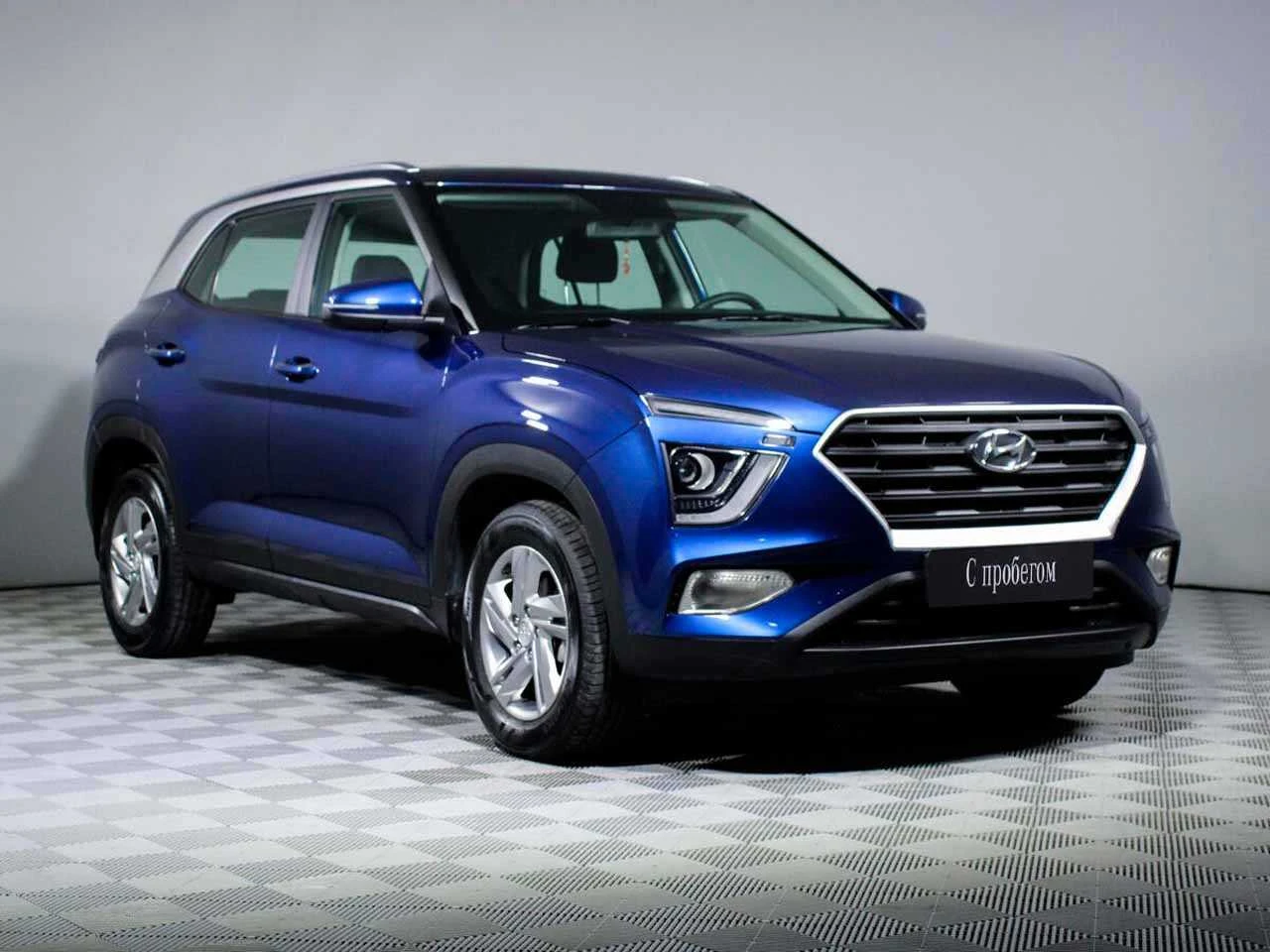 HYUNDAI CRETA, Синий, 2021, Автоматическая, 123 л.с., цена от 1 472 000 руб.