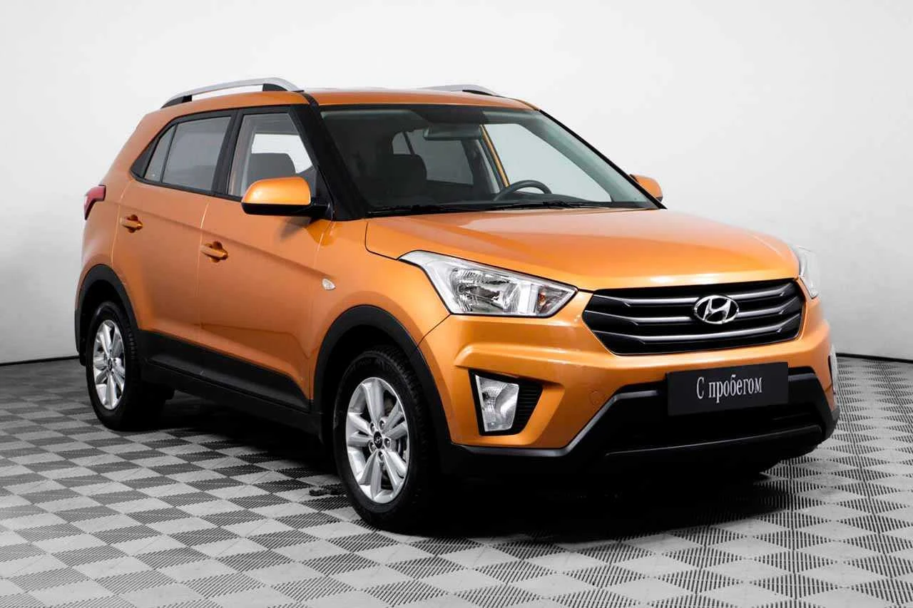 HYUNDAI CRETA, Желтый, 2016, Автоматическая, 149 л.с., цена от 1 256 000 руб.