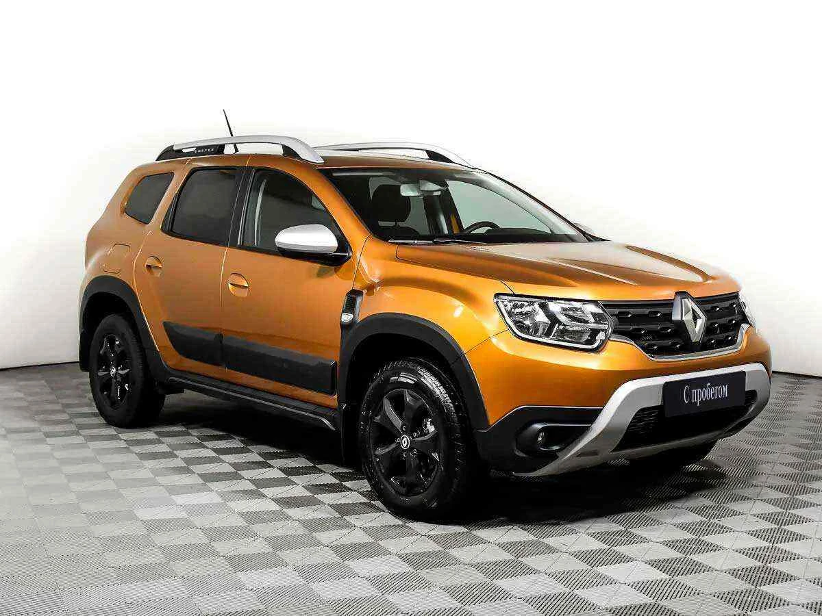 Renault Duster, Оранжевый, 2021, Механическая, 109 л.с., цена от 2 153 000 руб.