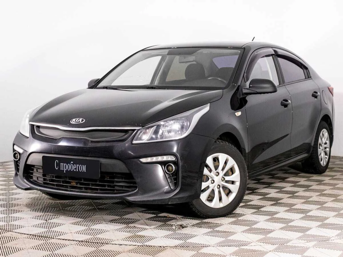 KIA RIO, Черный, 2018, Автоматическая, 123 л.с., цена от 896 000 руб.