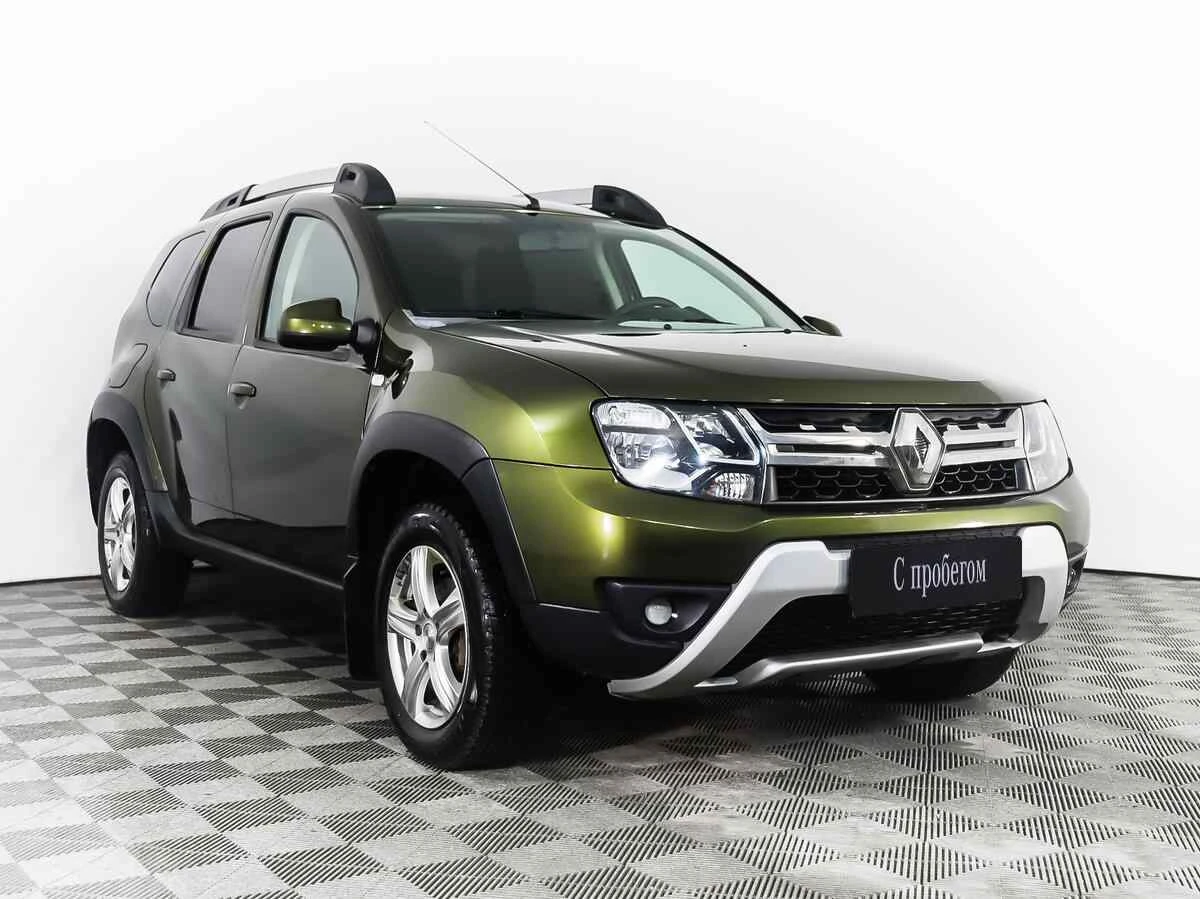 Renault Duster, Зеленый, 2016, Механическая, 109 л.с., цена от 862 000 руб.