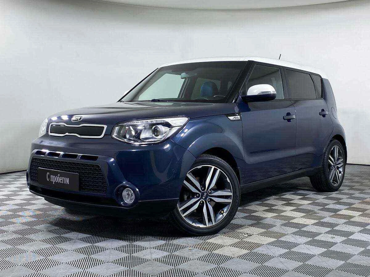 KIA Soul, Синий, 2014, Автоматическая, 124 л.с., цена от 750 000 руб.