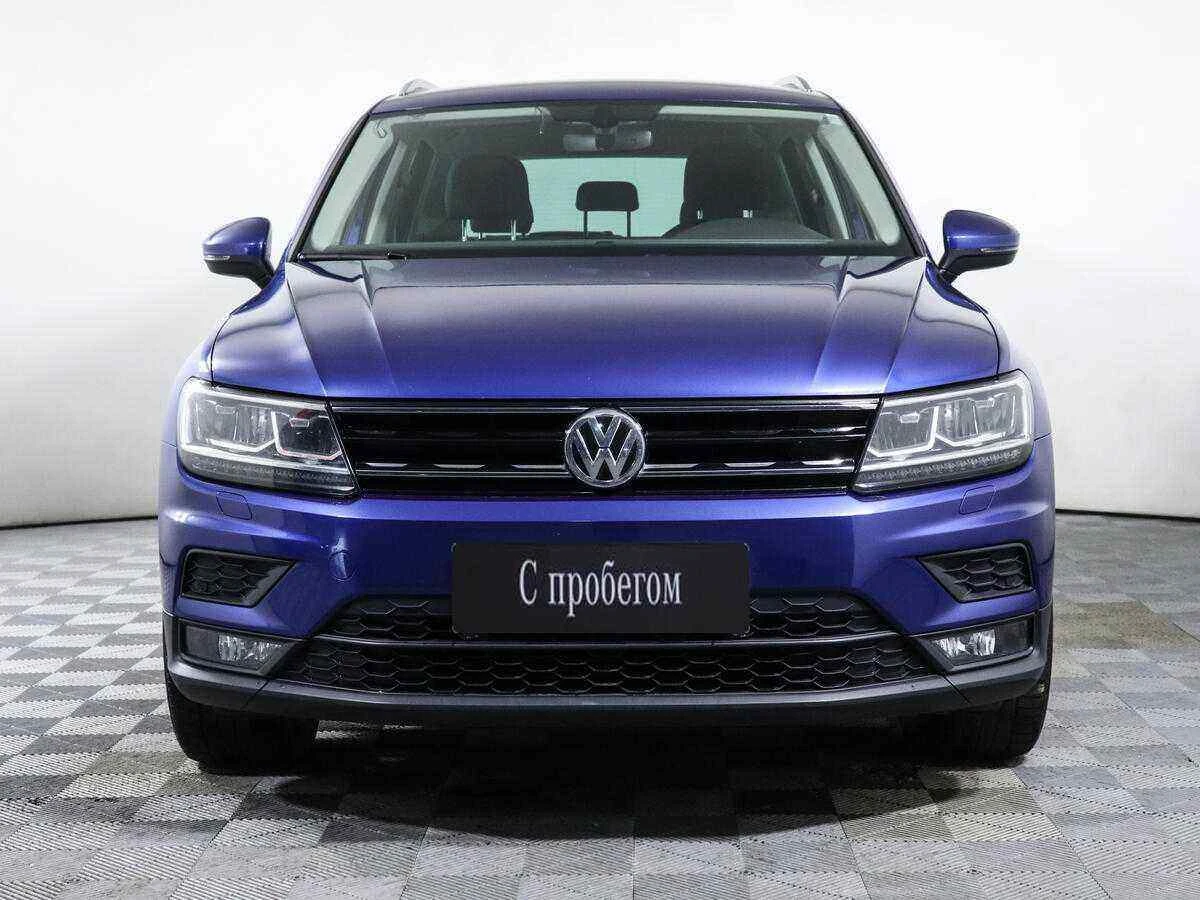 Volkswagen Tiguan, Синий, 2018, Робот, 150 л.с., цена от 1 446 000 руб.