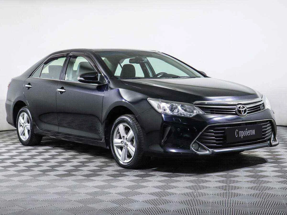 Toyota Camry, Черный, 2014, Автоматическая, 181 л.с., цена от 1 325 000 руб.