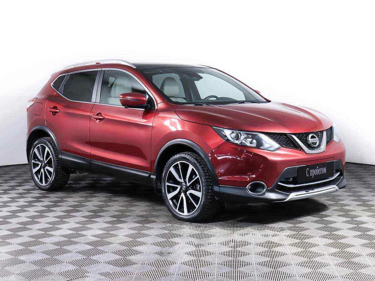 Nissan Qashqai, Красный, 2018, Вариатор, 144 л.с., цена от 1 169 000 руб.