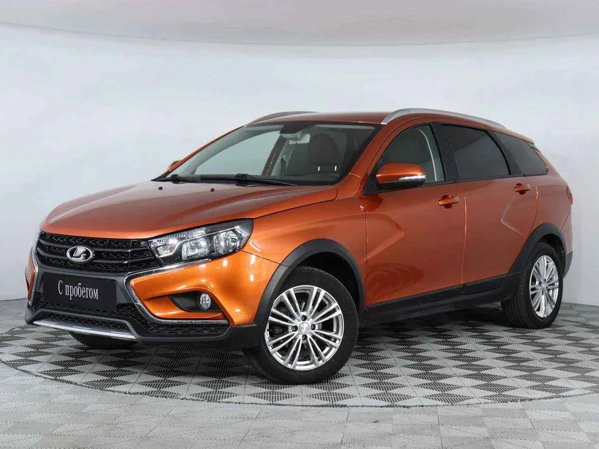 LADA Vesta SW Cross, Оранжевый, 2019, Робот, 122 л.с., цена от 809 000 руб.