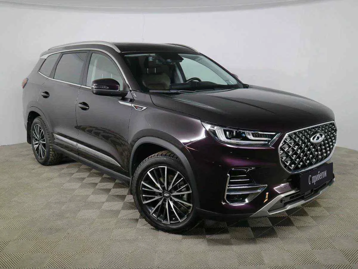 Chery Tiggo 8 Pro, Фиолетовый, 2021, Робот, 186 л.с., цена от 2 107 500 руб.