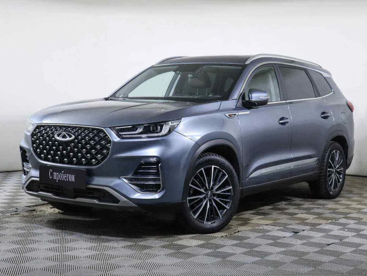 Chery Tiggo 8 Pro, Голубой, 2021, Робот, 186 л.с., цена от 1 752 000 руб.