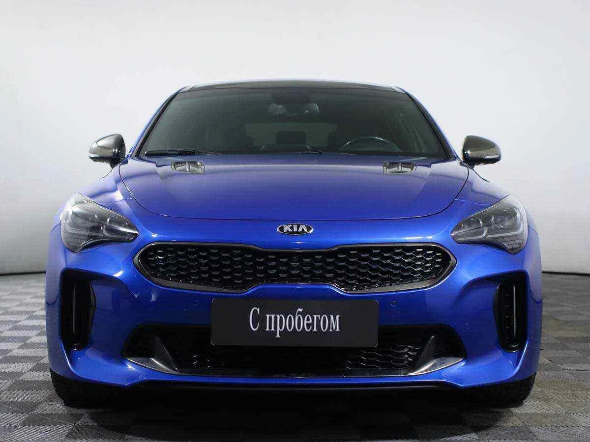 KIA Stinger, Синий, 2018, Автоматическая, 370 л.с., цена от 1 935 000 руб.