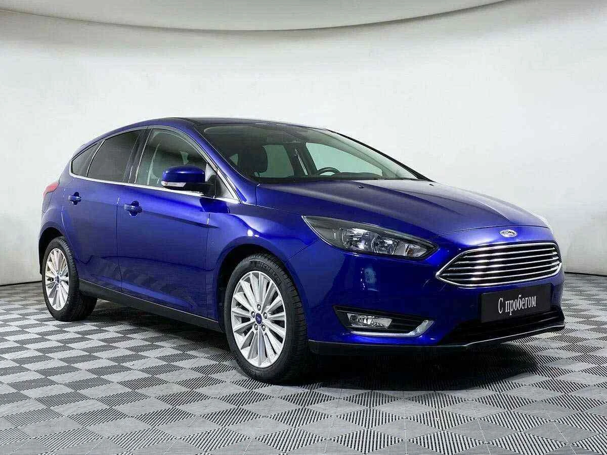 Ford Focus, Синий, 2019, Робот, 125 л.с., цена от 1 003 000 руб.