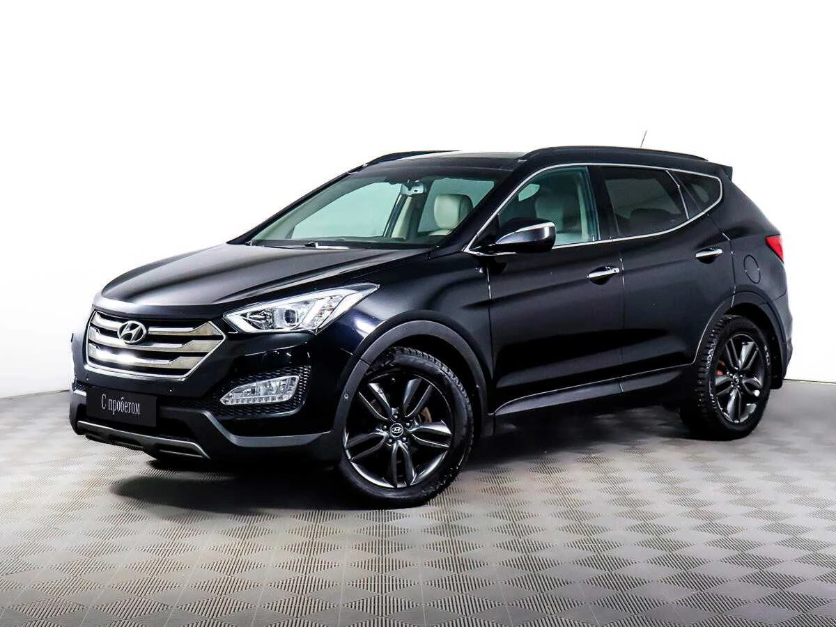 HYUNDAI SANTA FE, Черный, 2012, Автоматическая, 175 л.с., цена от 1 216 000 руб.