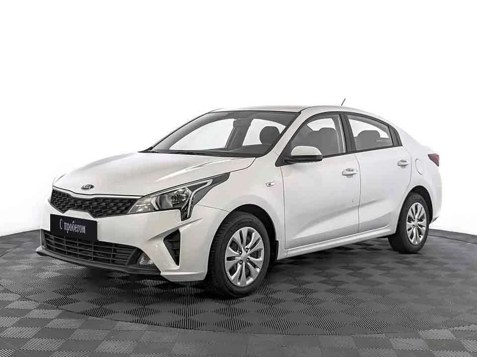 KIA RIO, Белый, 2021, Автоматическая, 123 л.с., цена от 1 160 000 руб.