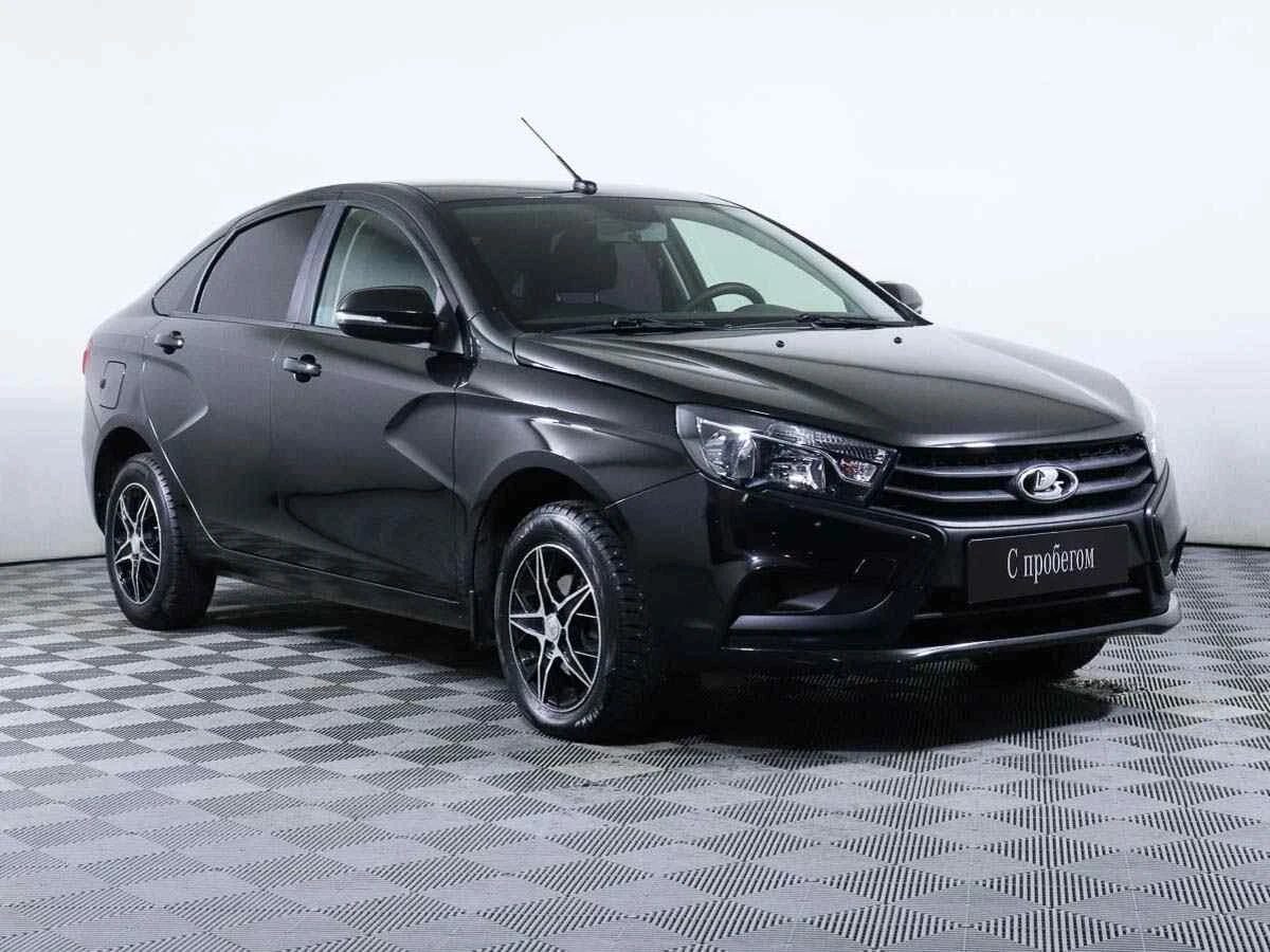 LADA Vesta, Черный, 2019, Робот, 122 л.с., цена от 446 000 руб.