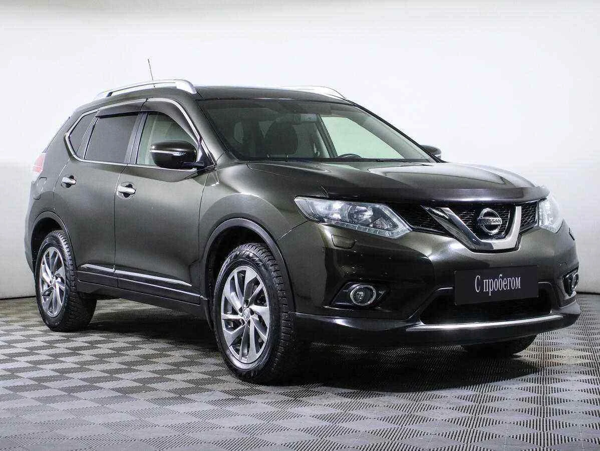 Nissan X-Trail, Зеленый, 2015, Вариатор, 130 л.с., цена от 1 361 000 руб.