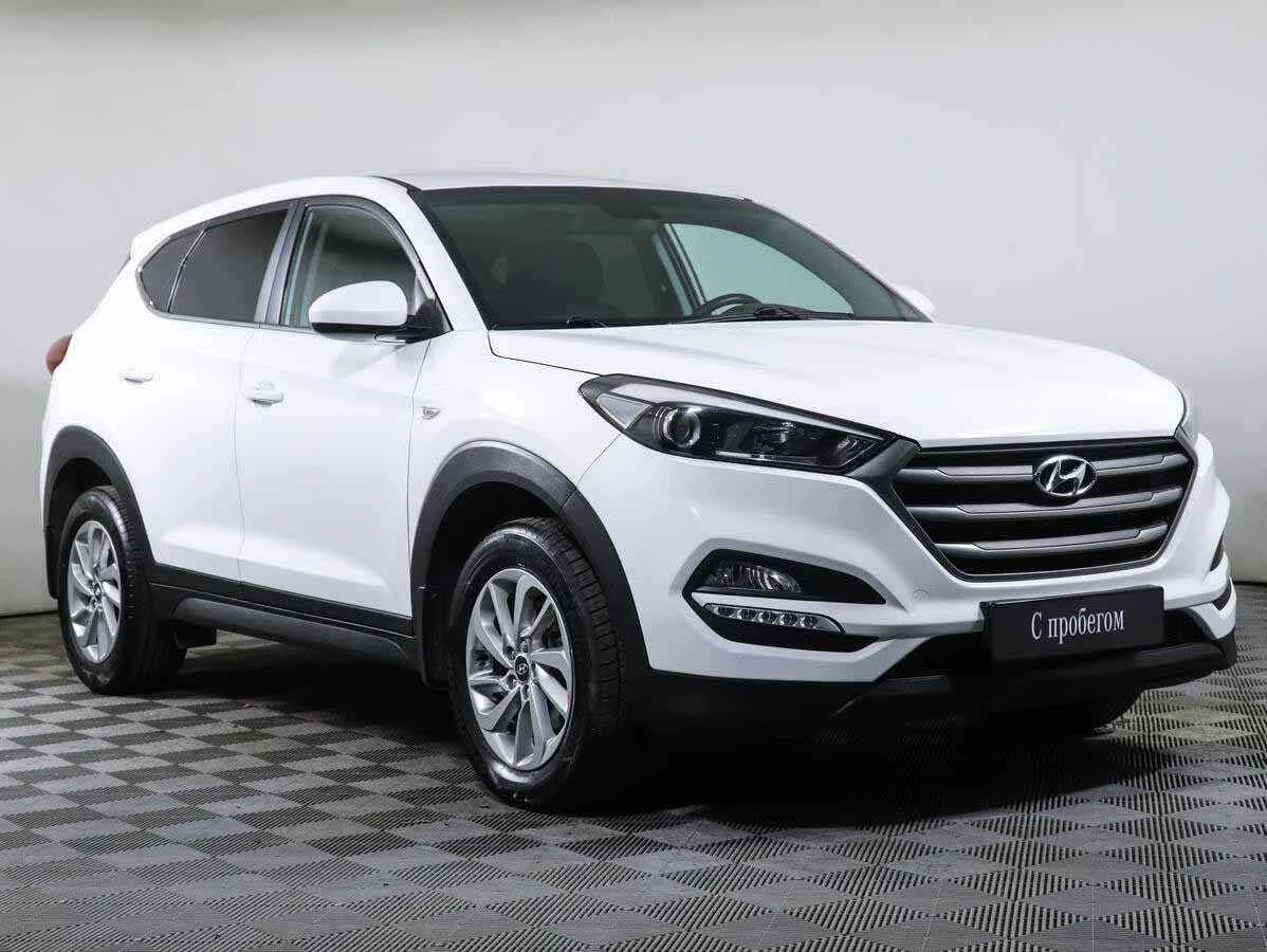 Hyundai Tucson, Белый, 2018, Робот, 177 л.с., цена от 1 519 000 руб.