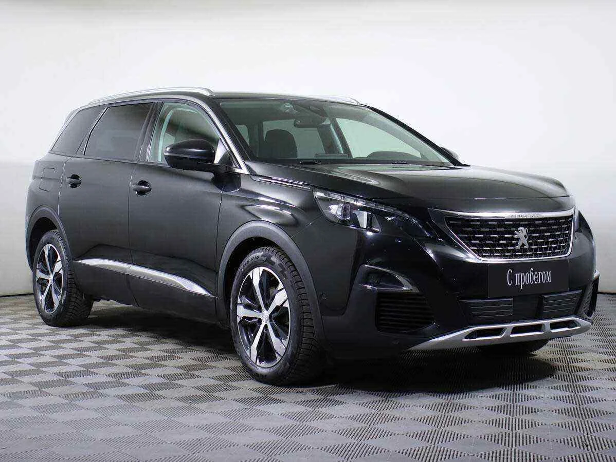Peugeot 5008, Черный, 2020, Автоматическая, 150 л.с., цена от 2 125 000 руб.