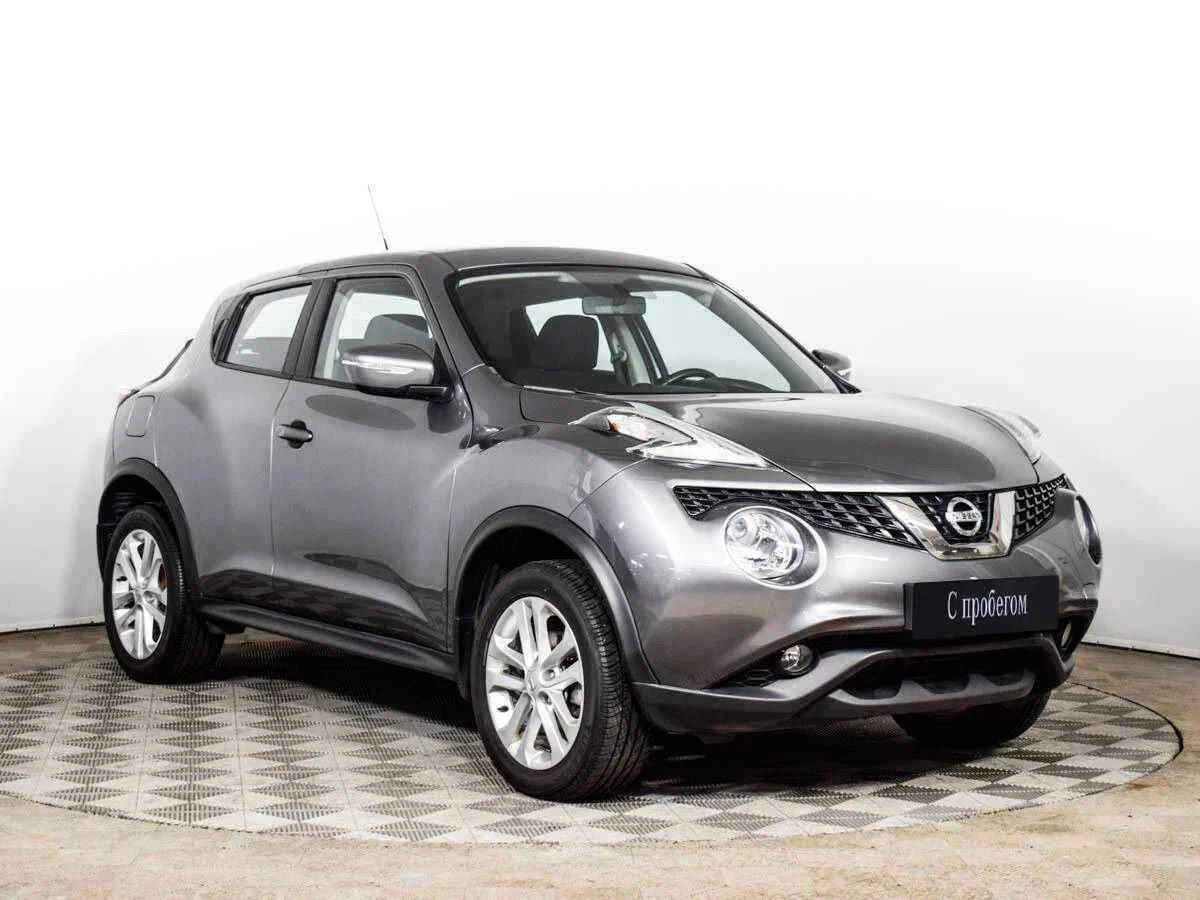 Nissan Juke, Серый, 2017, Вариатор, 117 л.с., цена от 1 079 500 руб.