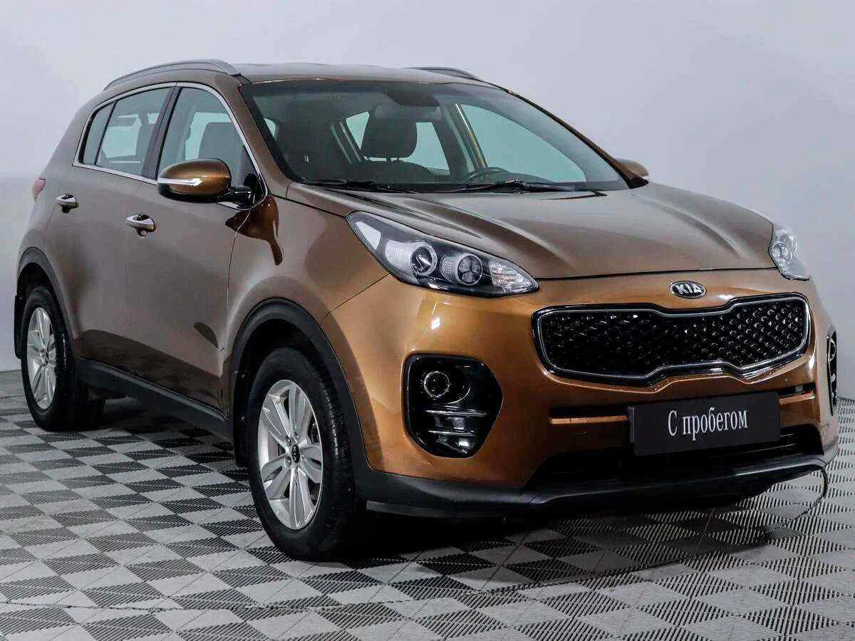 KIA Sportage, Коричневый, 2016, Автоматическая, 150 л.с., цена от 1 353 000 руб.