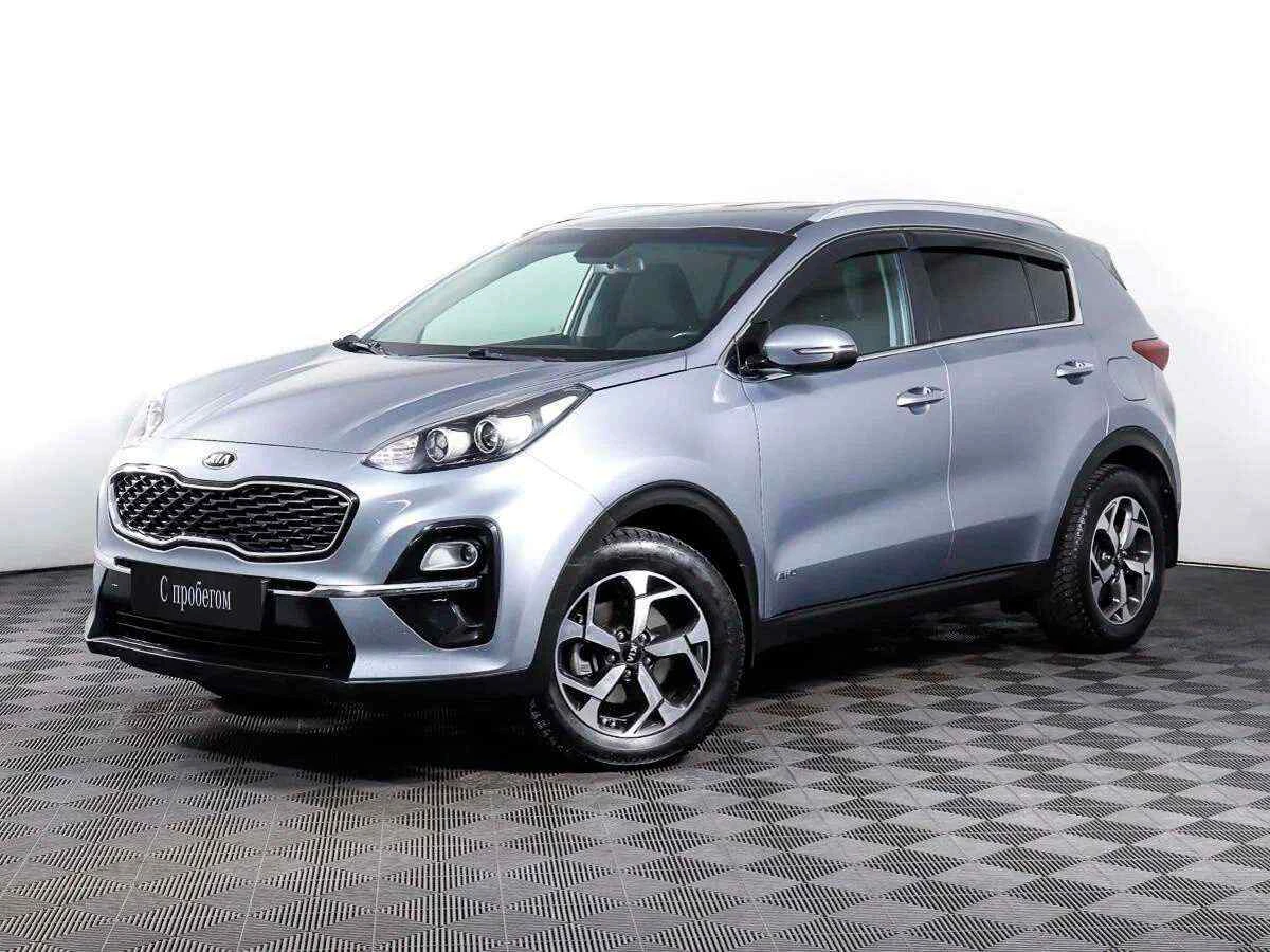 KIA Sportage, Голубой, 2018, Автоматическая, 150 л.с., цена от 1 679 000 руб.