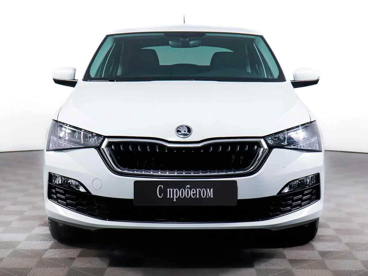 SKODA RAPID, Белый, 2021, Робот, 125 л.с., цена от 1 149 600 руб.