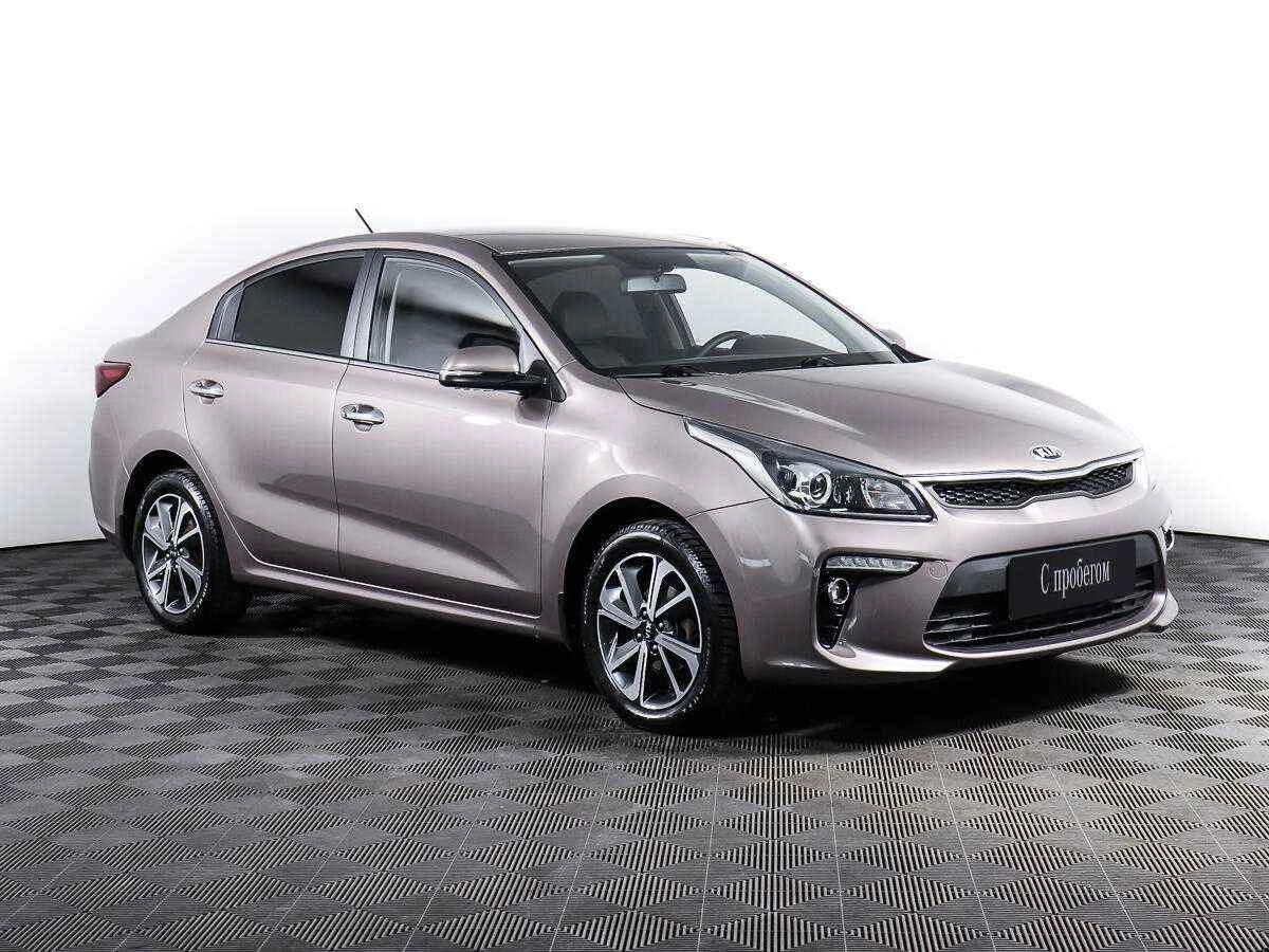 KIA Rio, Розовый, 2019, Автоматическая, 123 л.с., цена от 889 000 руб.