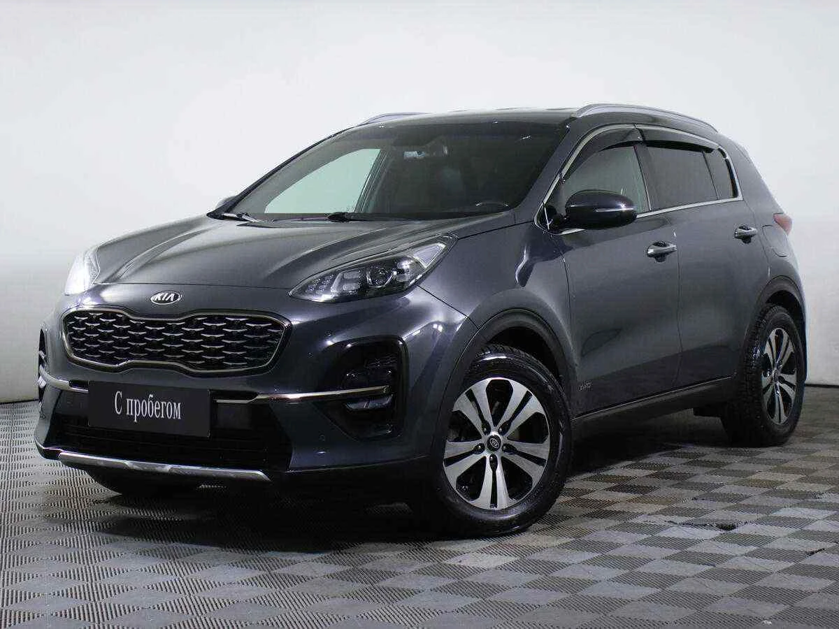 KIA Sportage, Синий, 2019, Автоматическая, 150 л.с., цена от 1 534 000 руб.