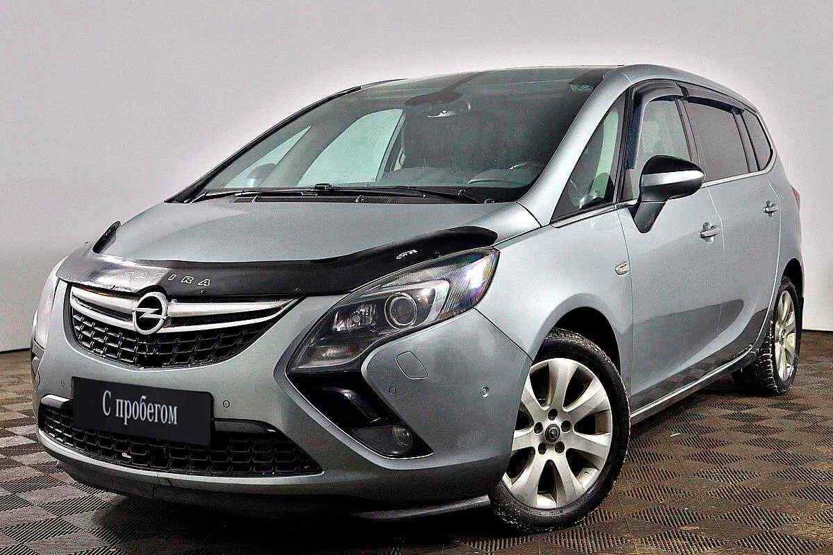 Opel Zafira, Серебряный, 2013, Автоматическая, 140 л.с., цена от 891 500 руб.