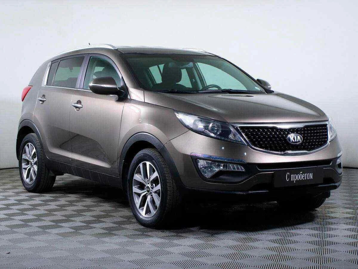 KIA Sportage, Коричневый, 2015, Автоматическая, 150 л.с., цена от 975 000 руб.