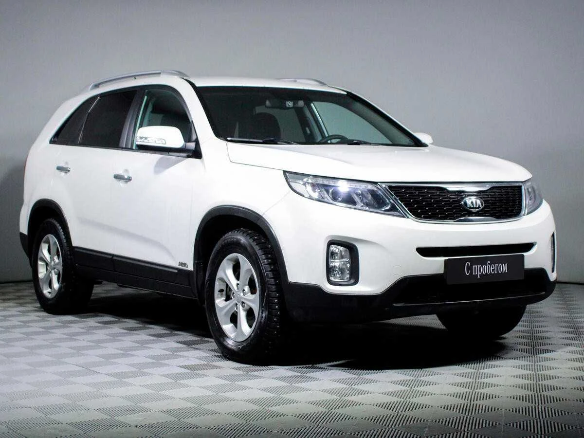 KIA SORENTO, Белый, 2015, Автоматическая, 175 л.с., цена от 1 336 000 руб.